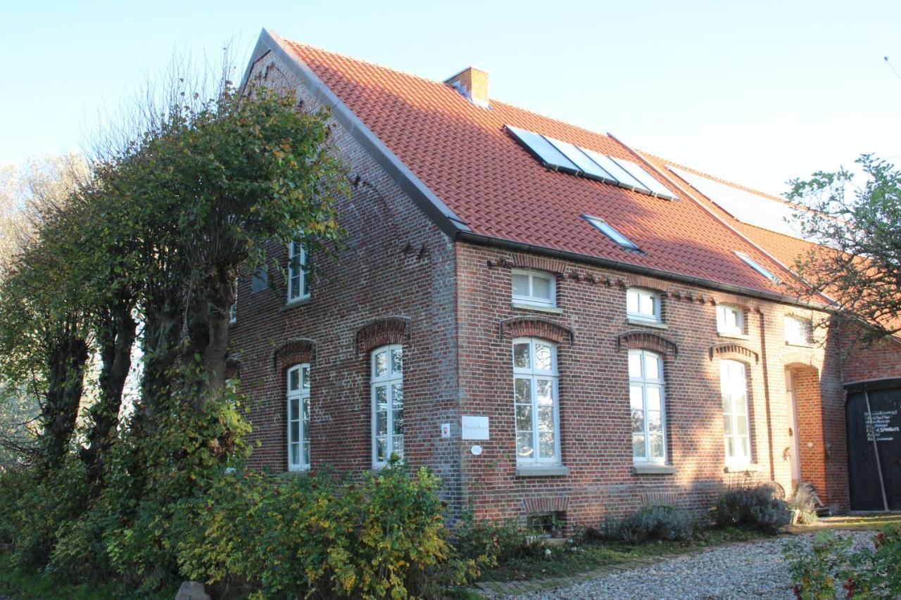 Ferienhof Spiegelhaus Krummhörn Eksteriør billede