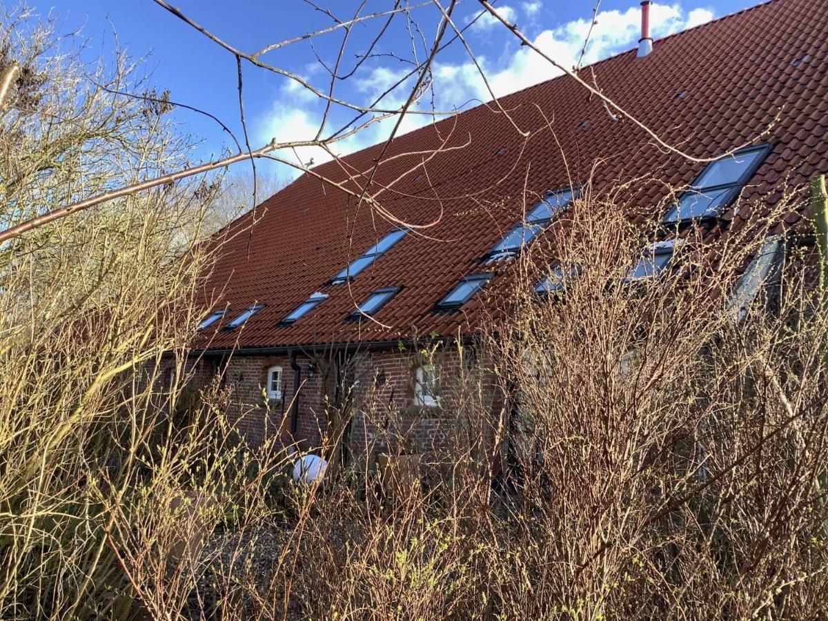 Ferienhof Spiegelhaus Krummhörn Eksteriør billede