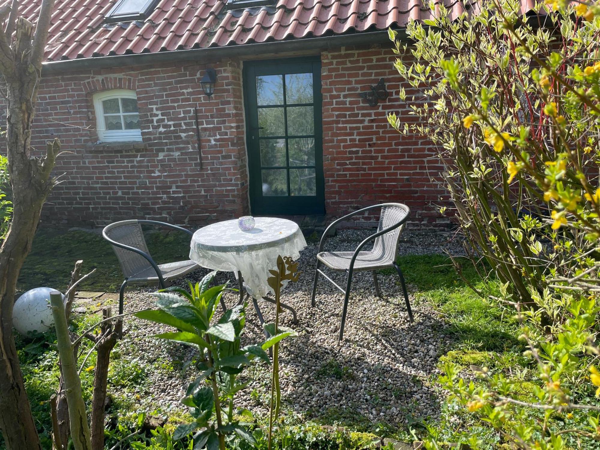 Ferienhof Spiegelhaus Krummhörn Eksteriør billede