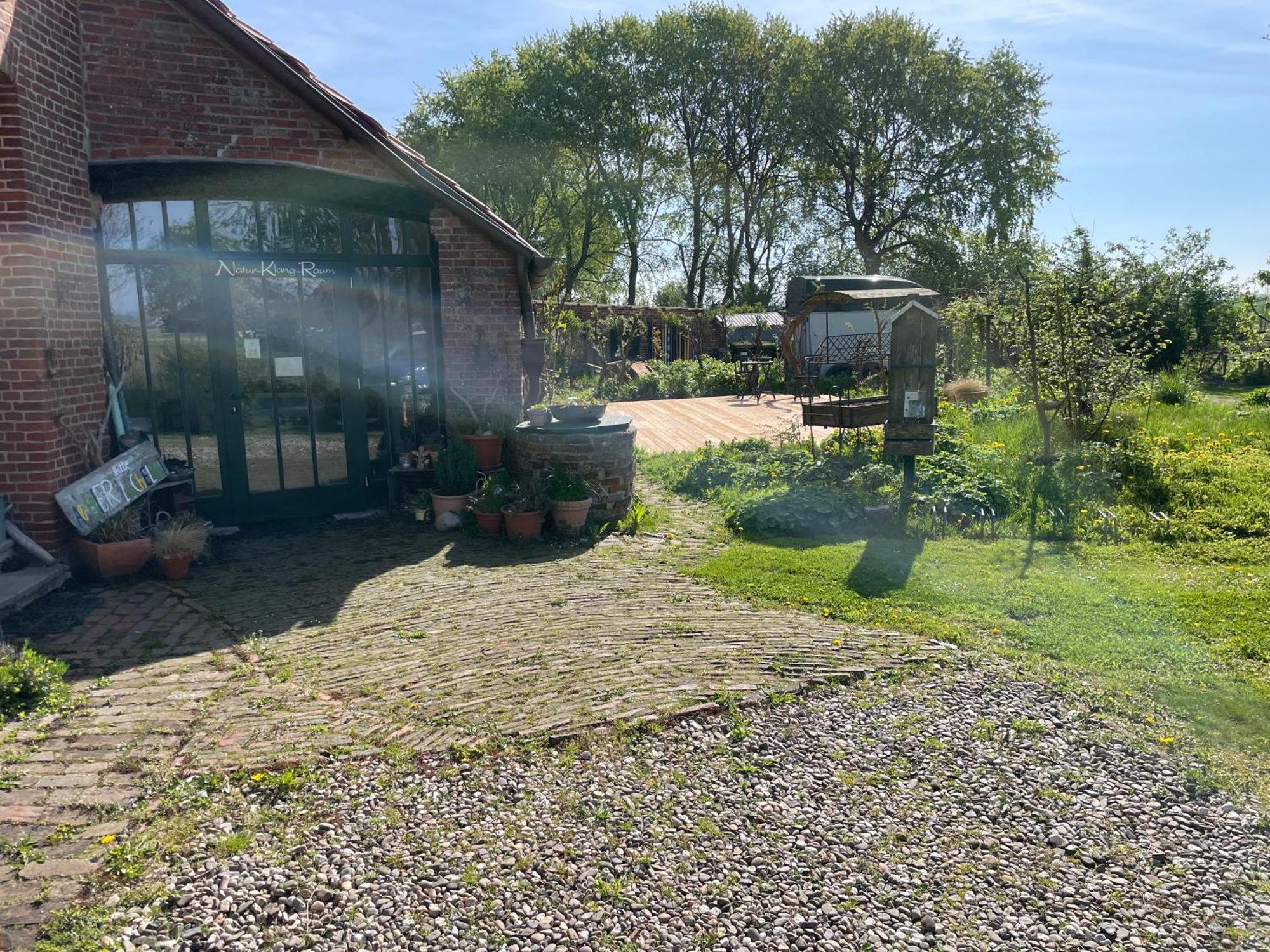 Ferienhof Spiegelhaus Krummhörn Eksteriør billede