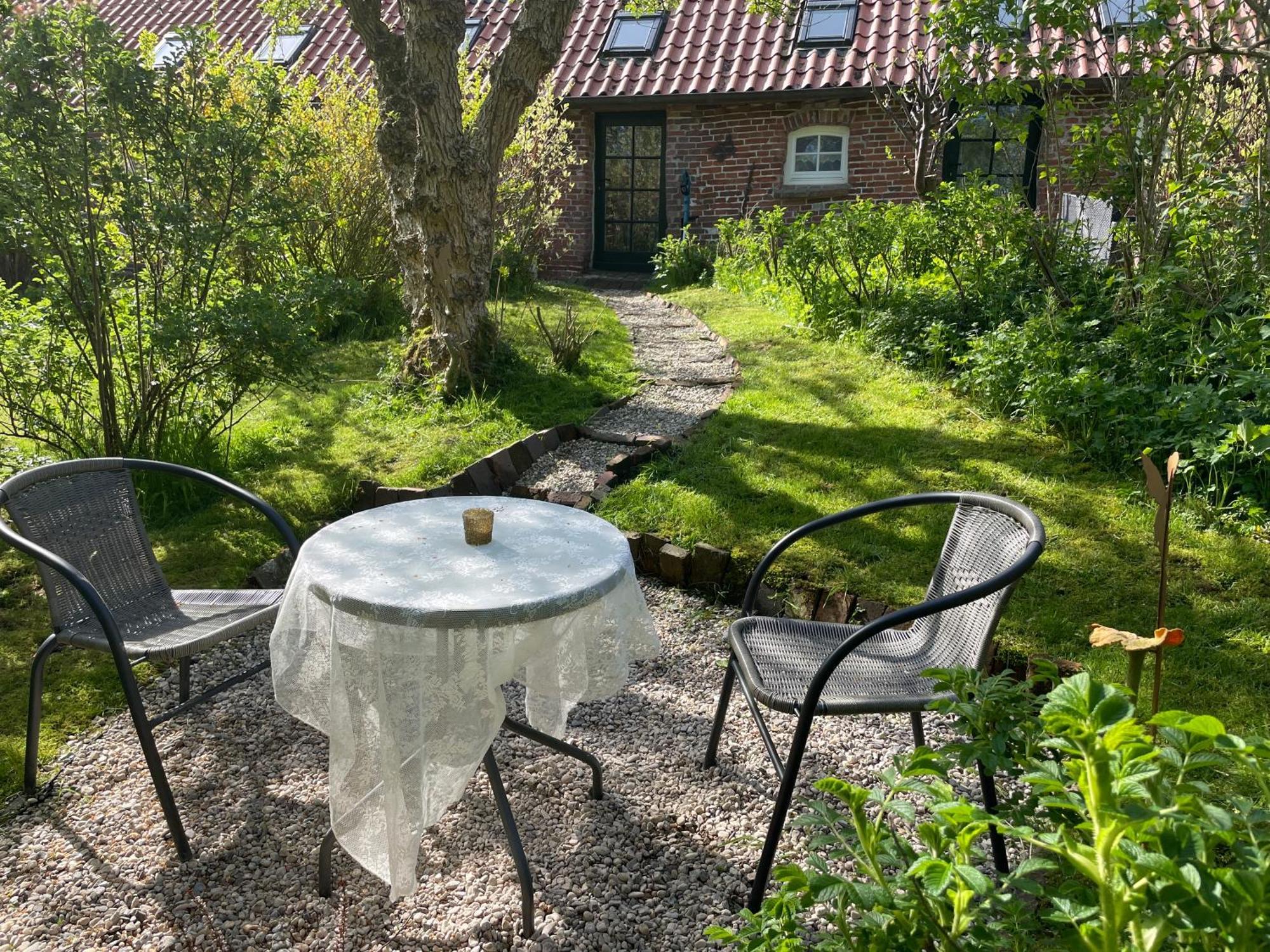 Ferienhof Spiegelhaus Krummhörn Eksteriør billede